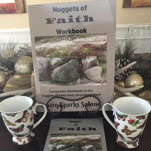 365 Daily Devotional Set (Devotional, Workbook And 2 Decorative Cups) New